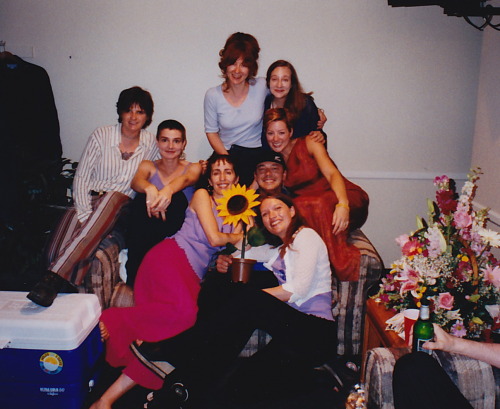 Amy, Sinead, Carol, Caroline, John, Sarah, Jane, Clare
Lilith Fair 1998
